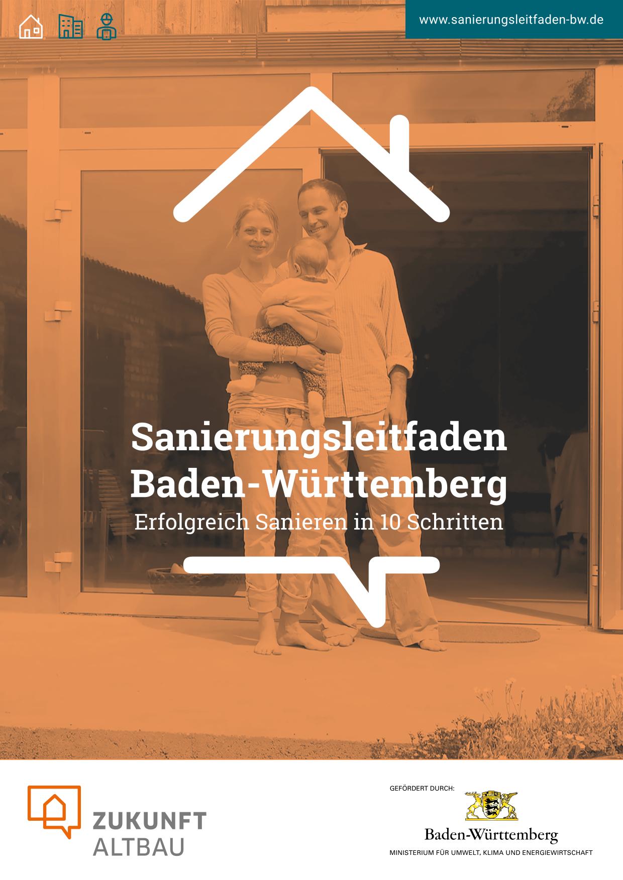 Cover des Sanierungsleitfadens von Zukunft Altbau.